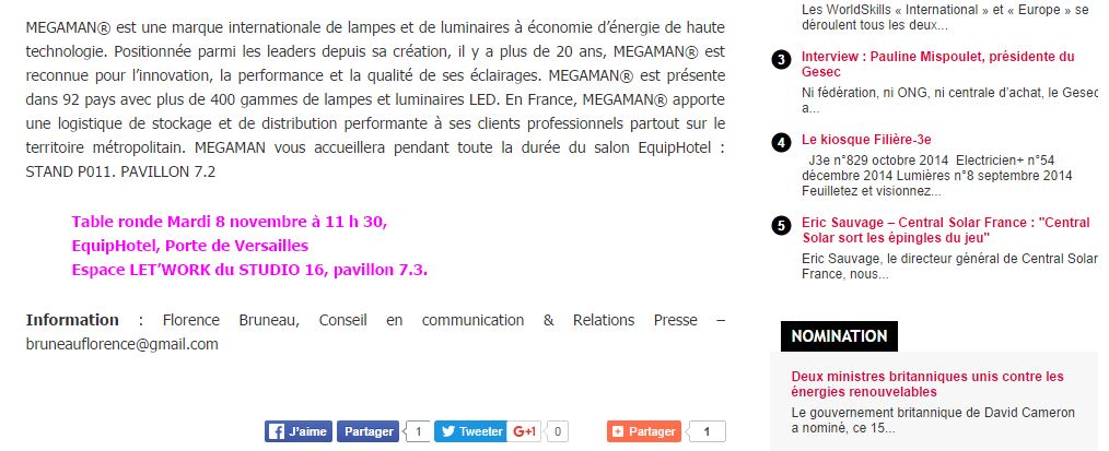 Filière 3e Table ronde EquipHotel : Comment l’éclairage améliore l’expérience client