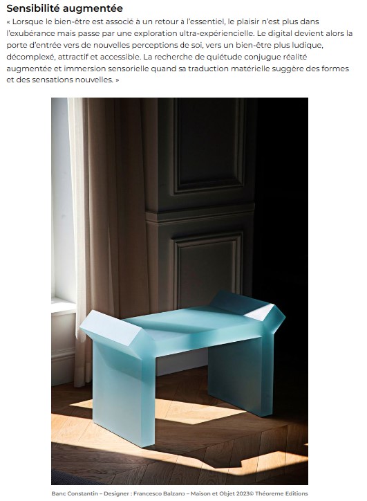 Lightzoom Maison et Objet 2023 : Enjoy et Bien-être en septembre à Paris