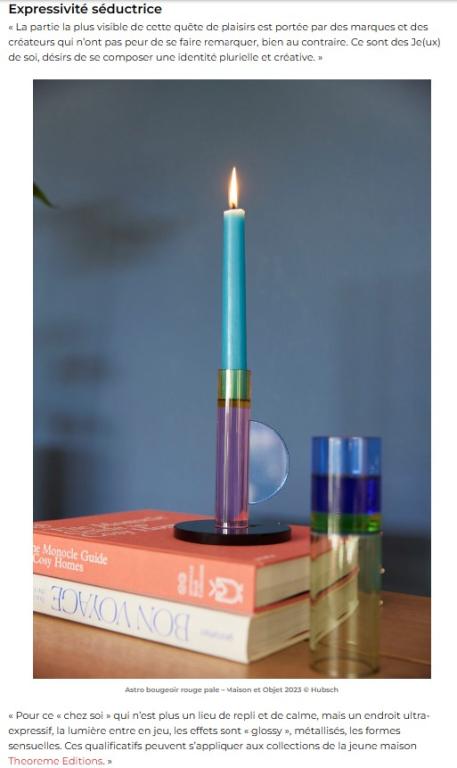 Lightzoom Maison et Objet 2023 : Enjoy et Bien-être en septembre à Paris