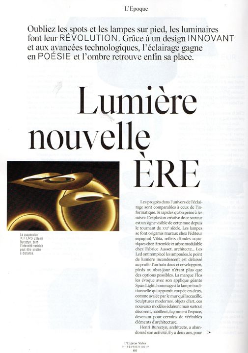 Express Styles Lumière nouvelle ERE