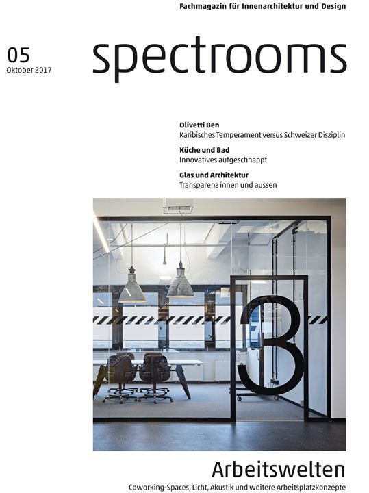 Spectrooms Licht, Möbel, Materialien