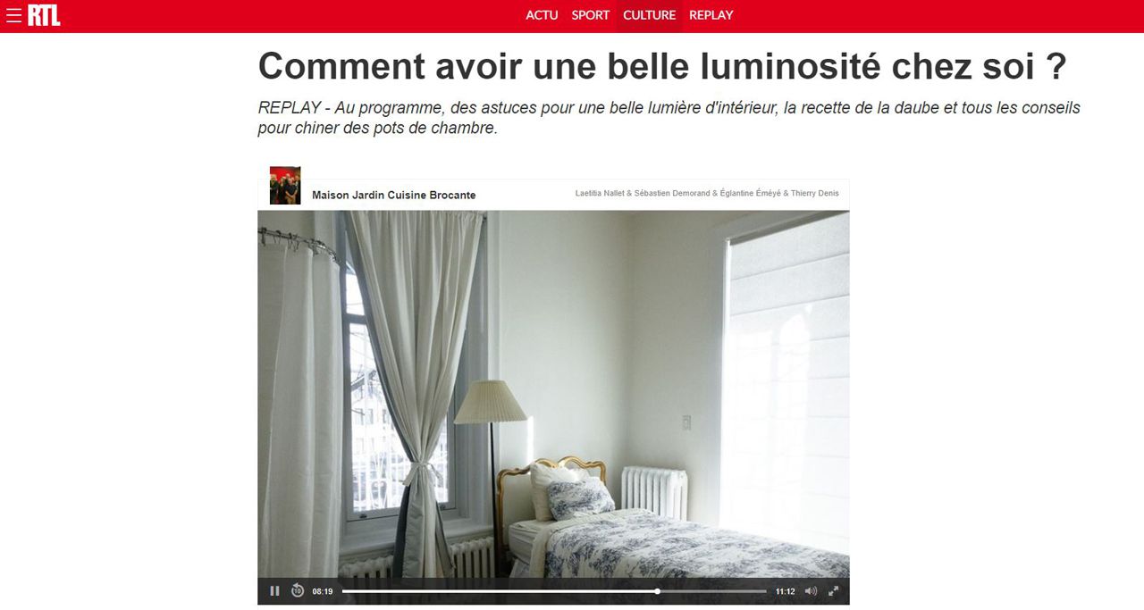 RTL Comment avoir une belle luminosité chez soi ?