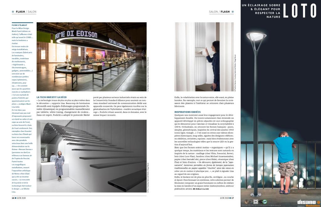LUX Premier Smart Pole japonais